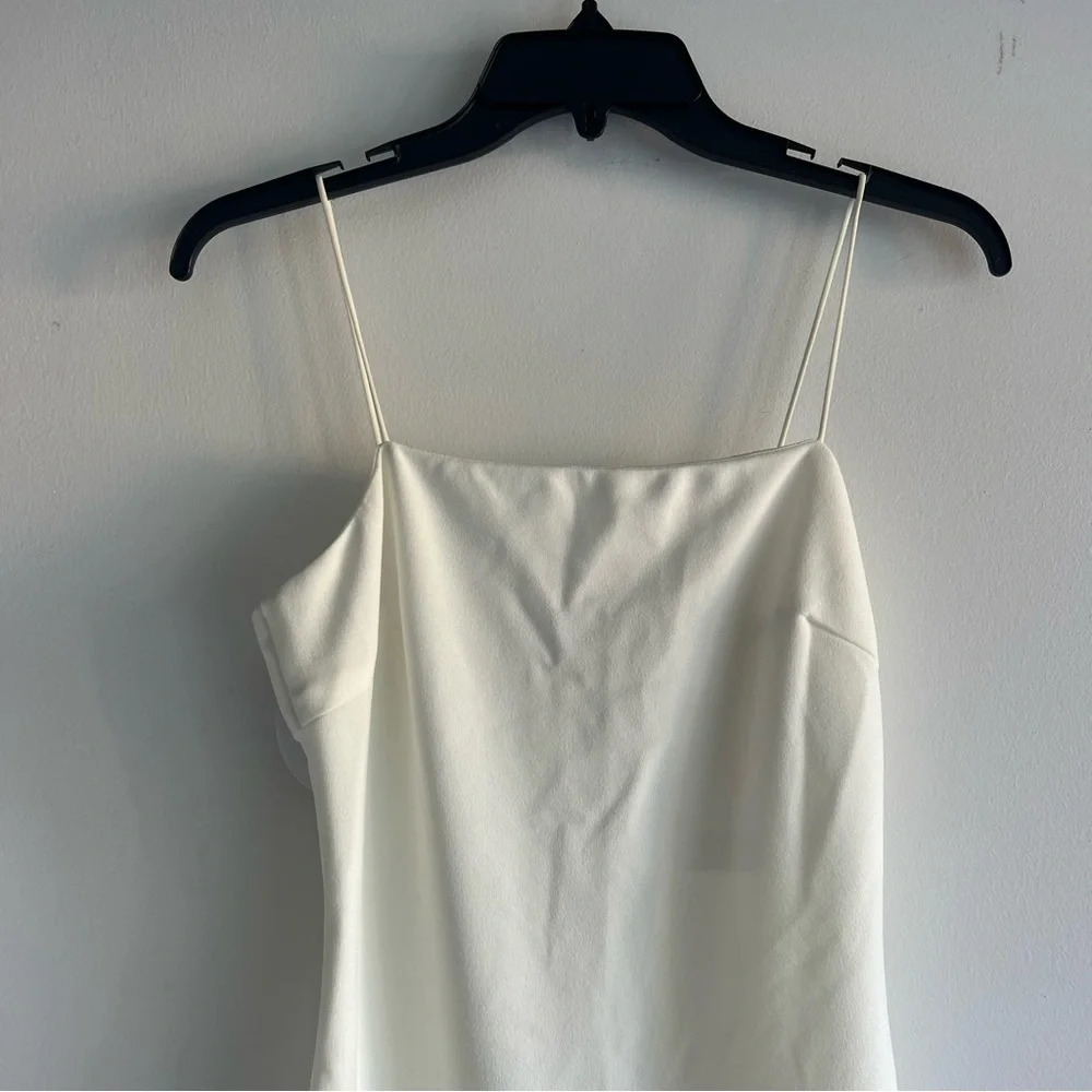New! Princess Polly White Kiana Midi Dress nwt bodycon 22102 - Picture 9 of 11